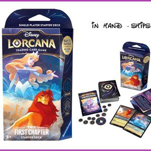 *IN HAND* Disney Lorcana Starter Deck Aurora Simba The First Chapter - BRAND NEW